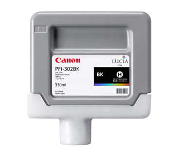 PFI-302BK - Canon Ink Tank - Black 330ml (2216B001AA)